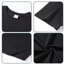 Camiseta masculina Calvin de verão, 100% poliéster manga curta.