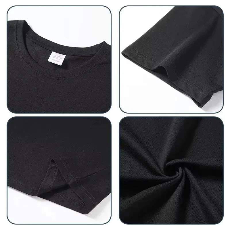 Camiseta masculina Calvin de verão, 100% poliéster manga curta.